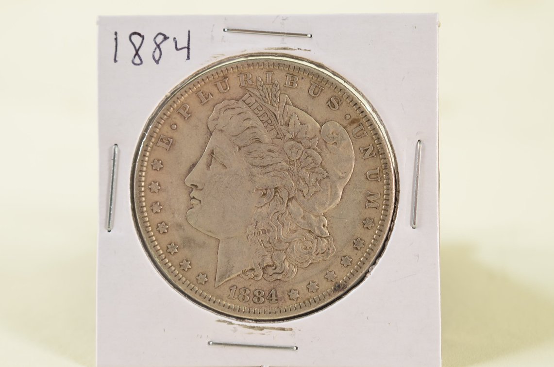 1884 Morgan Silver Dollar