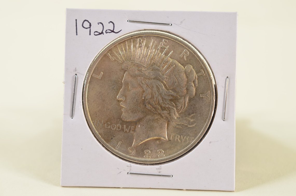 1922 Peace Silver Dollar