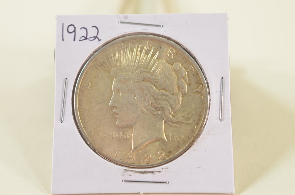 1922 Peace Silver Dollar