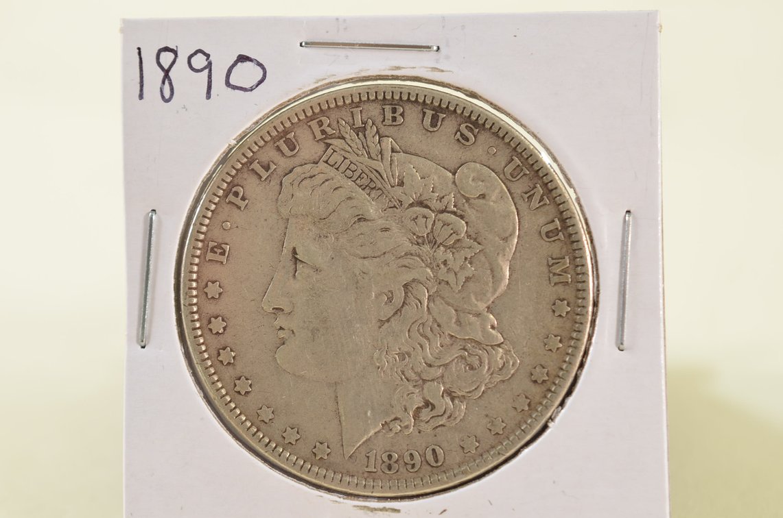 1890 Morgan Silver Dollar