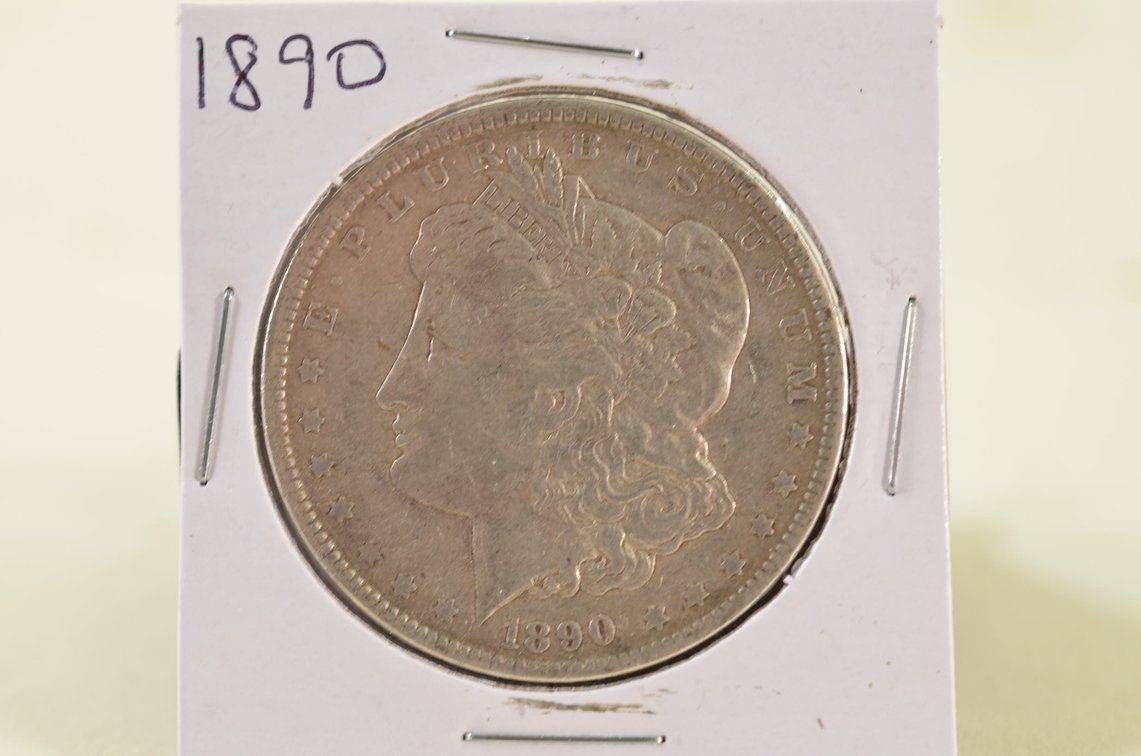 1890 Morgan Silver Dollar