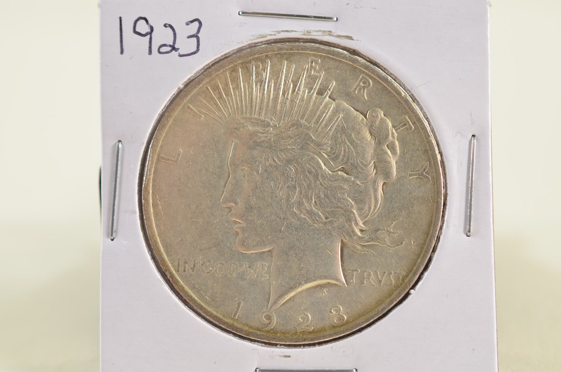 1923 Peace Silver Dollar