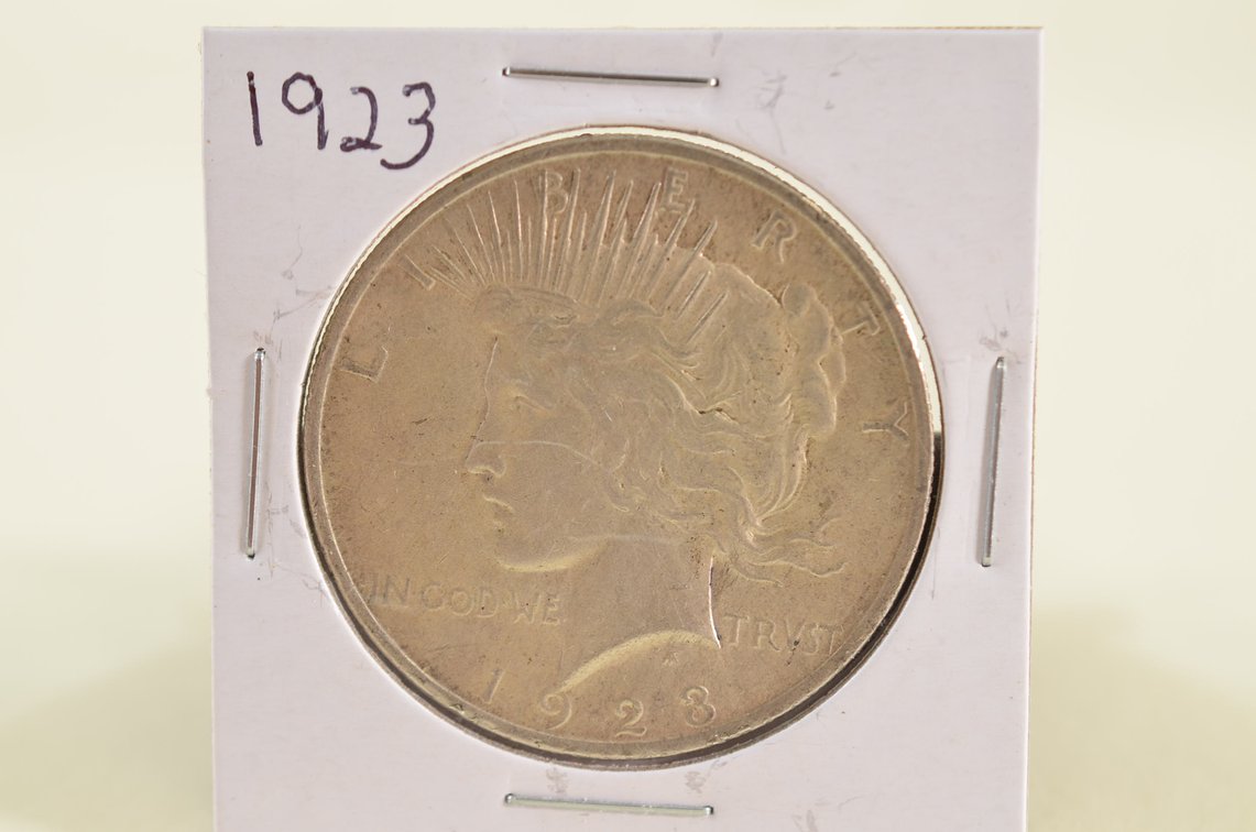 1923 Peace Silver Dollar