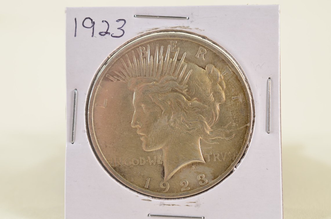 1923 Peace Silver Dollar