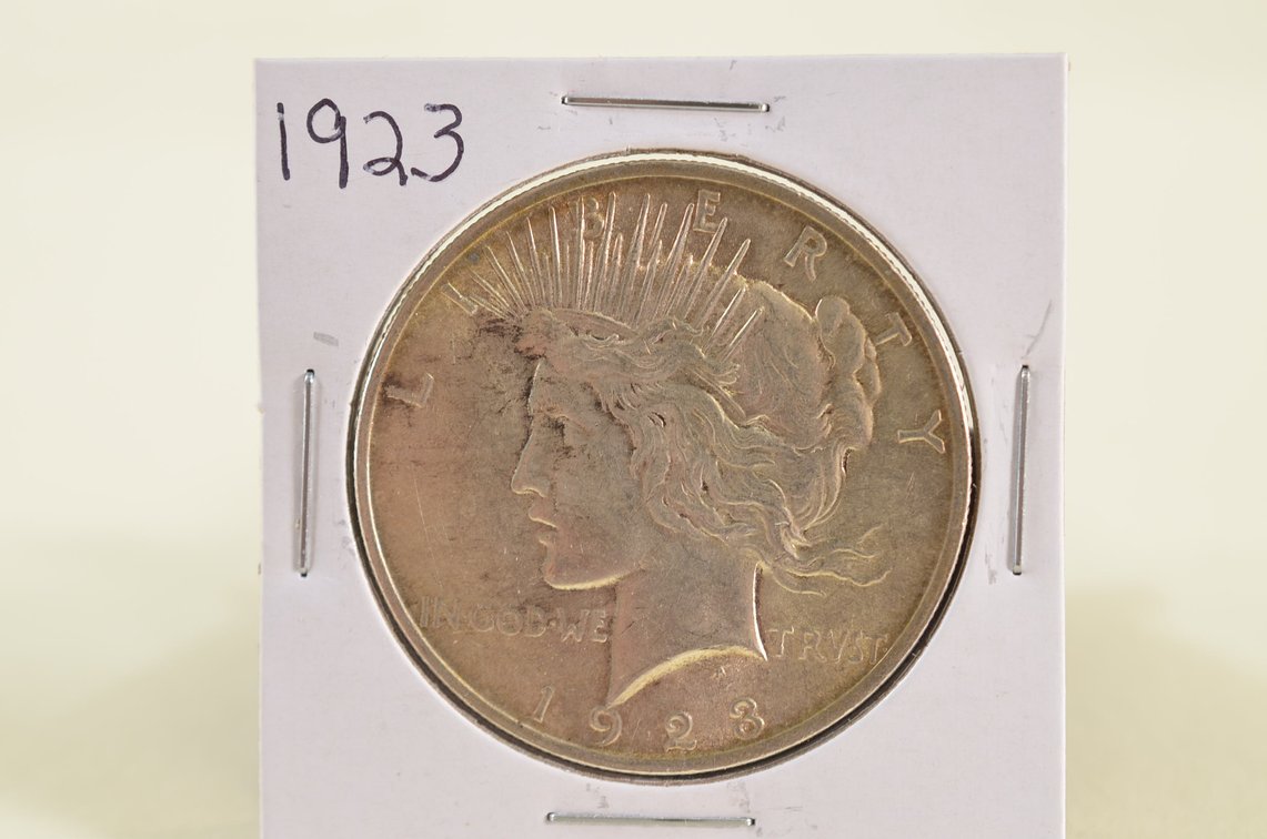 1923 Peace Silver Dollar