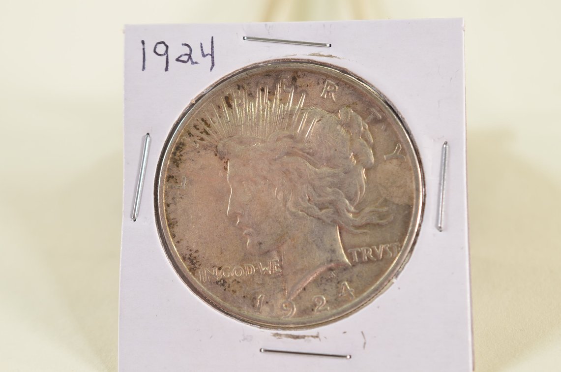 1924  Peace Silver Dollar