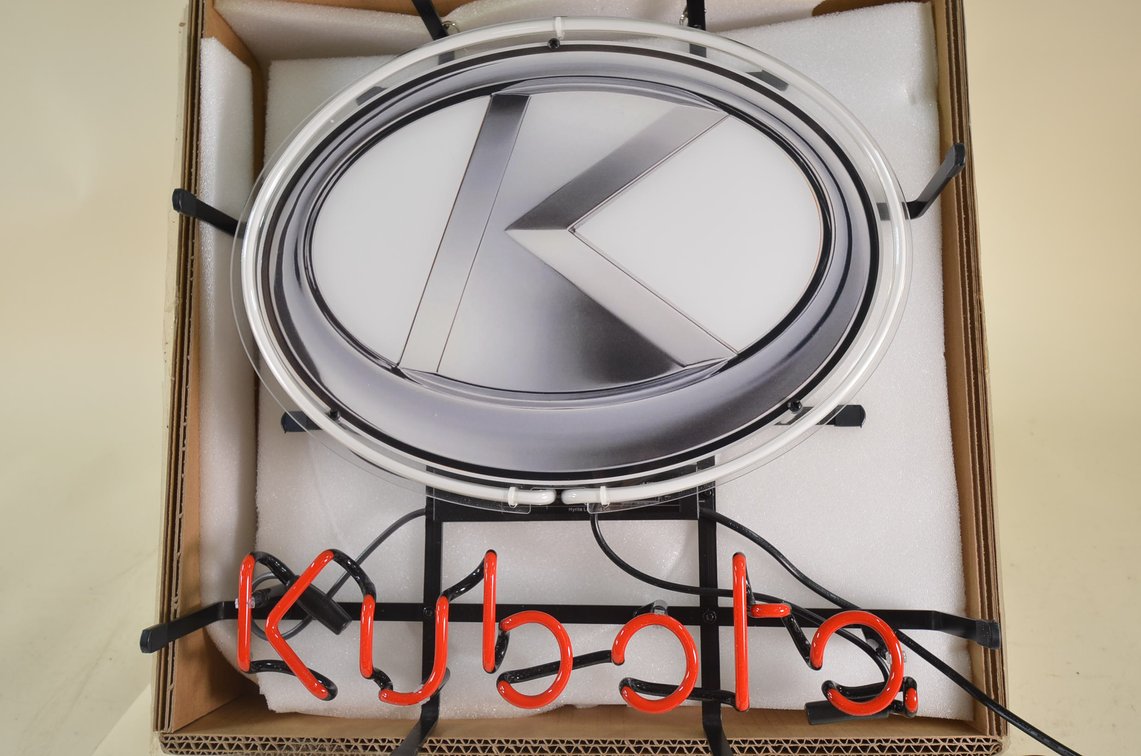 Kubota Neon Sign