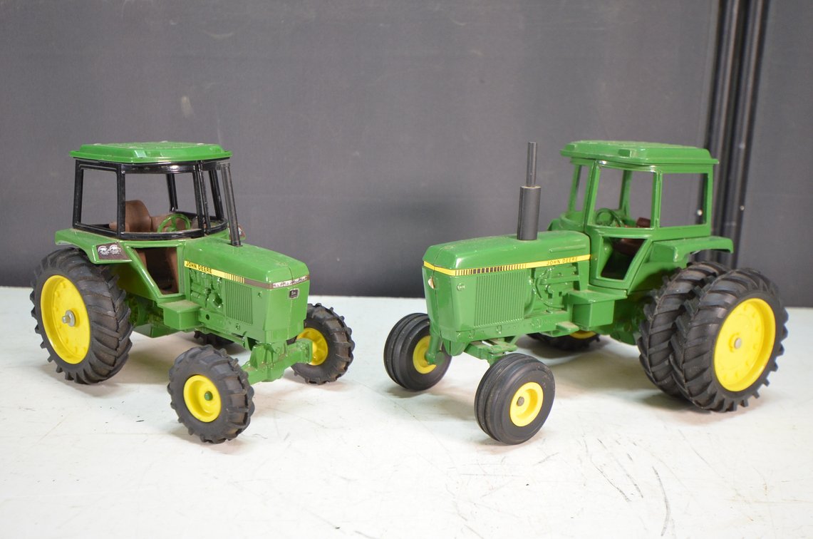 (2) JD Ertl Die Cast Tractors