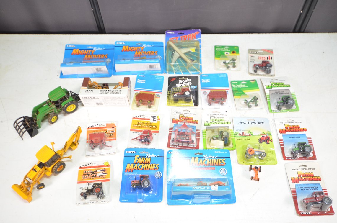(20+) Ertl And Other Tractors And More