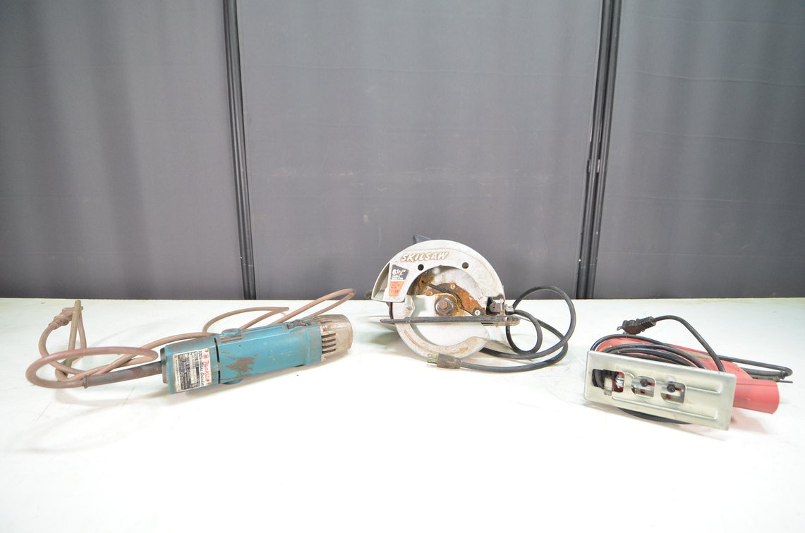 Circular Saw, Disc Grinder, Jigsaw