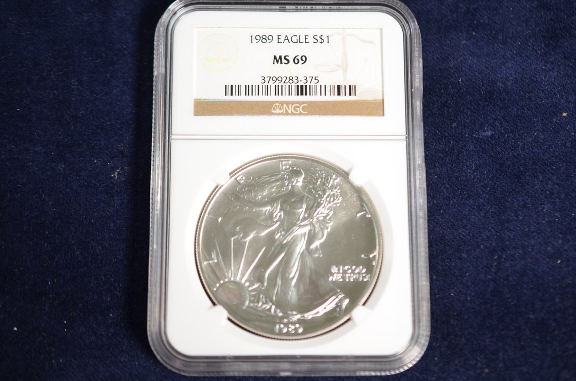 1989 Silver Eagle Coin