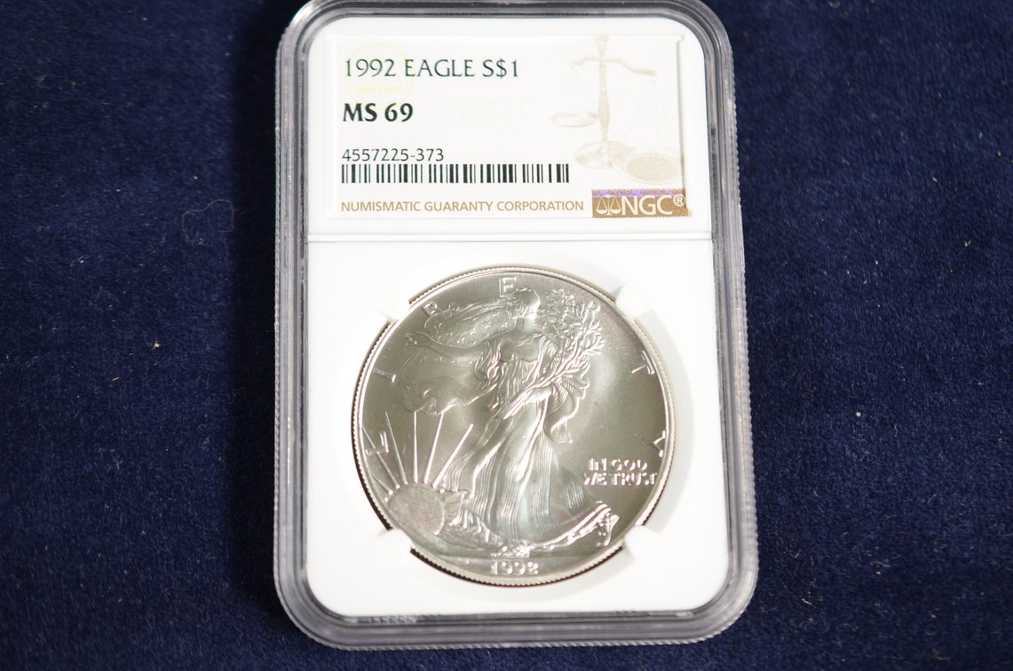 1992 Silver Eagle Coin