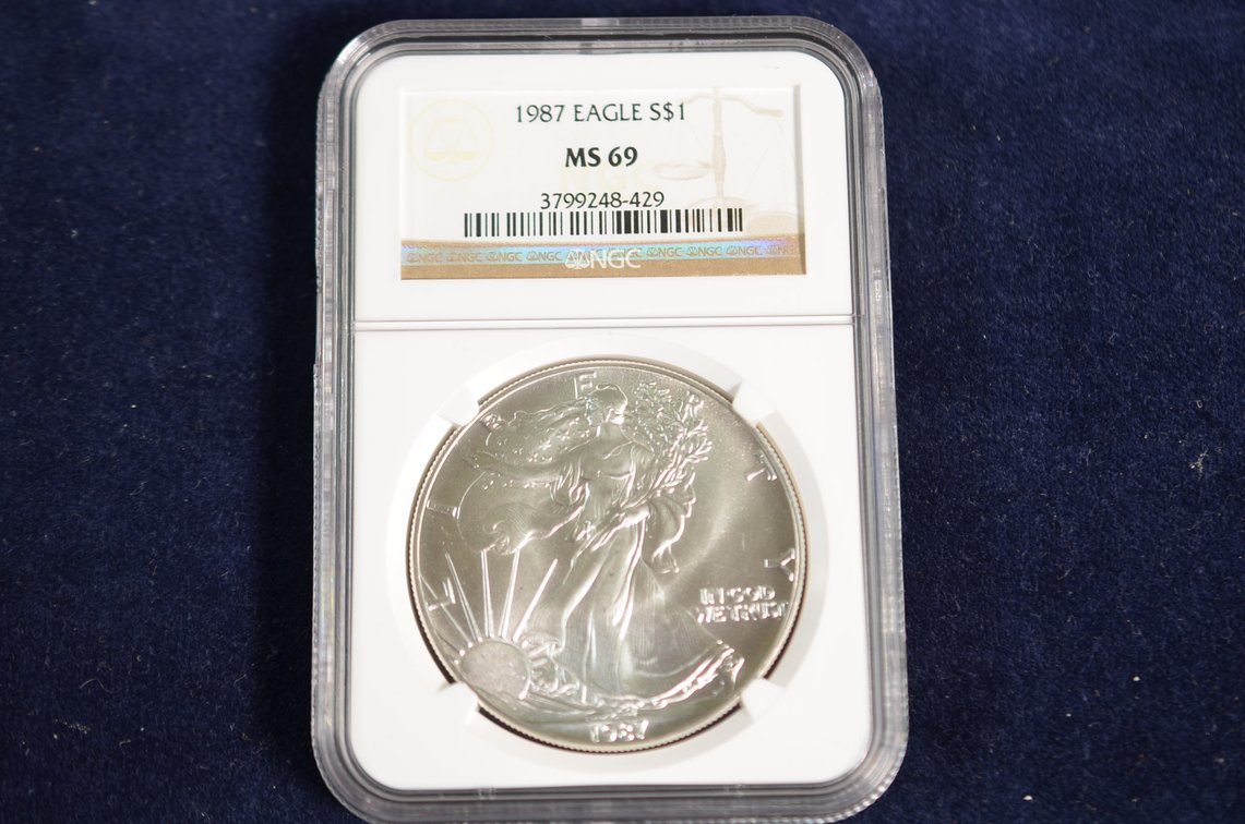 1987 Silver Eagle Coin