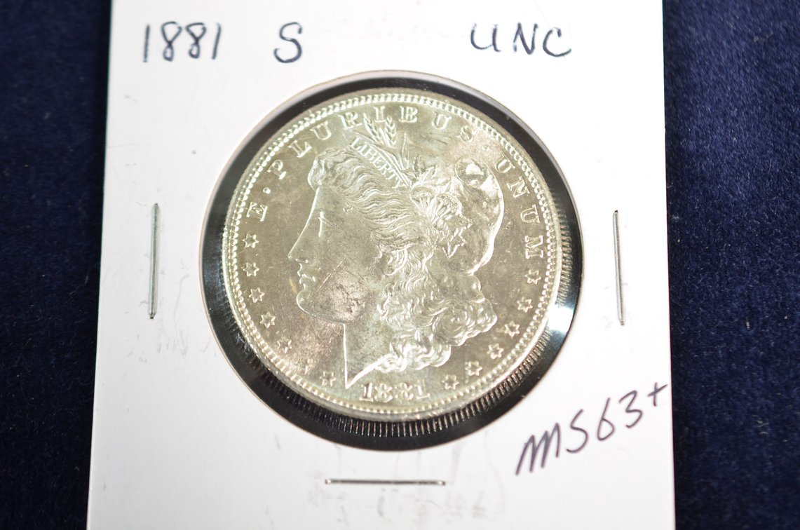 1881-S Morgan Silver Dollar