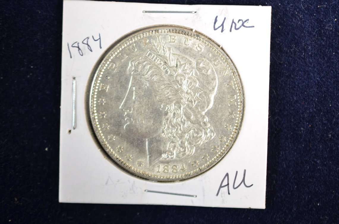 1884 Morgan Silver Dollar