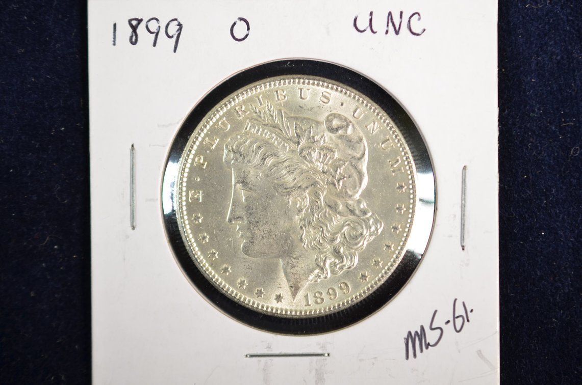 1899-O Morgan Silver Dollar