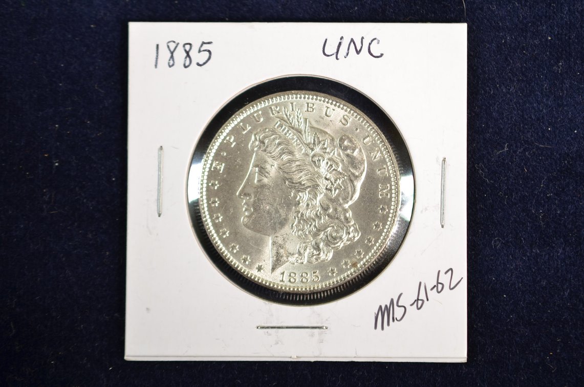 1885 Morgan Silver Dollar