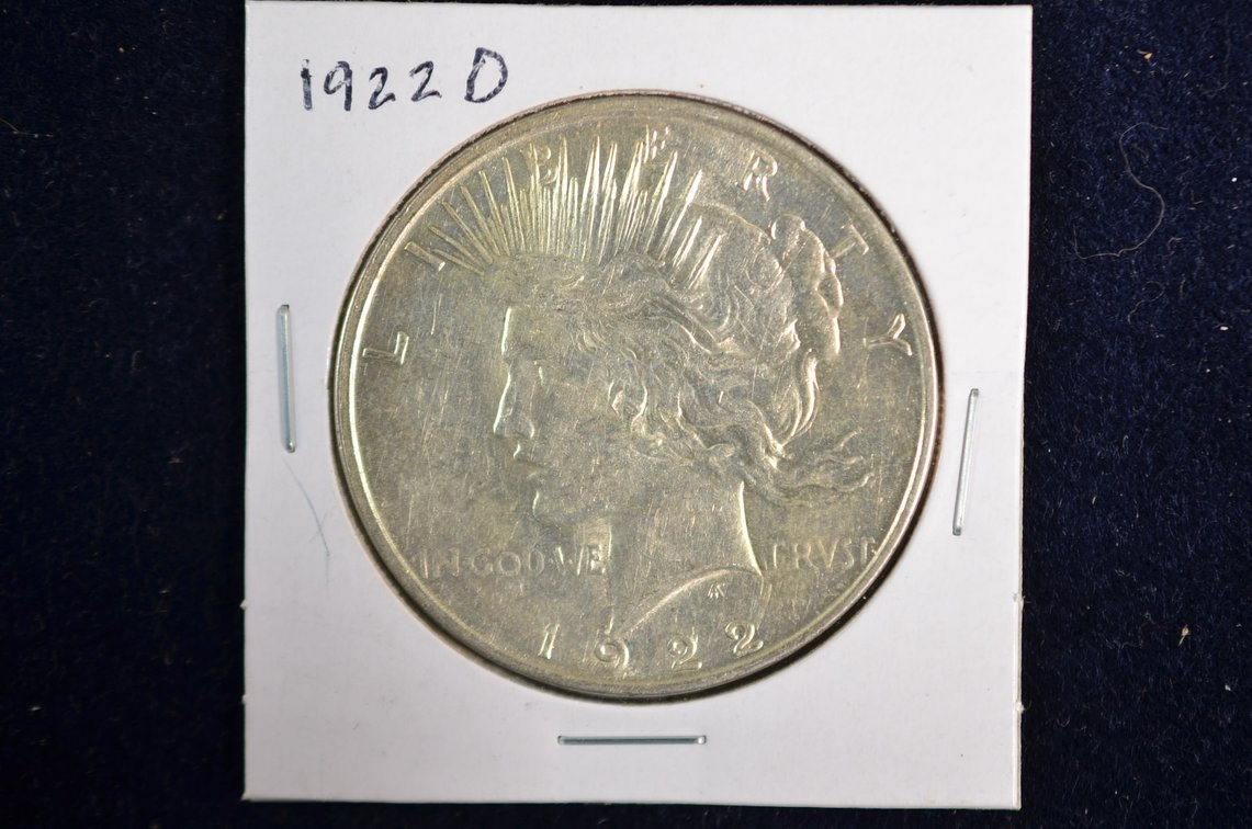 1922-D Peace Silver Dollar