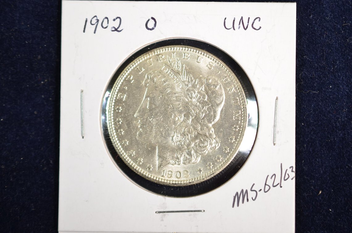 1902-O Morgan Silver Dollar