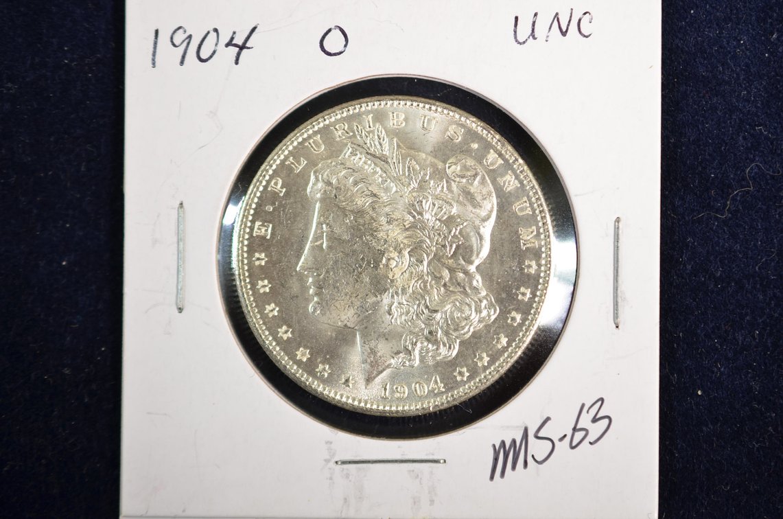 1904-O Morgan Silver Dollar