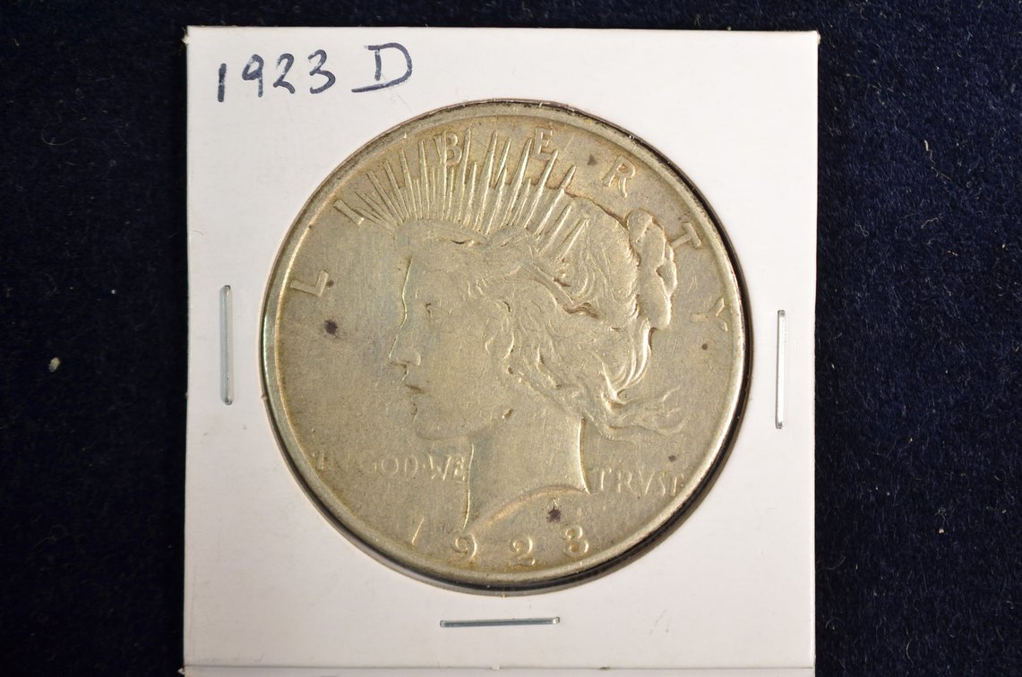 1923-D Silver Dollar