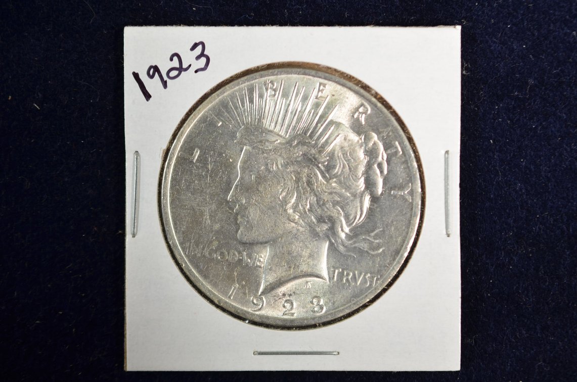 1923 Peace Silver Dollar