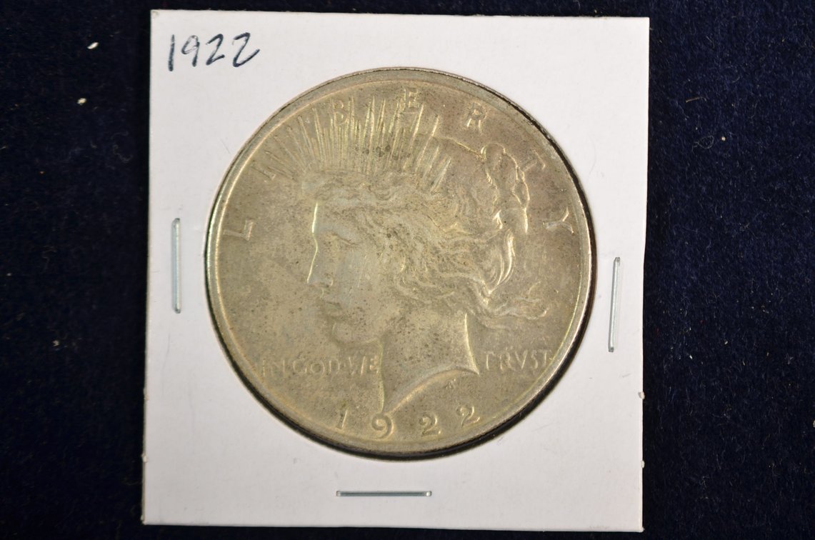 1922 Peace Silver Dollar