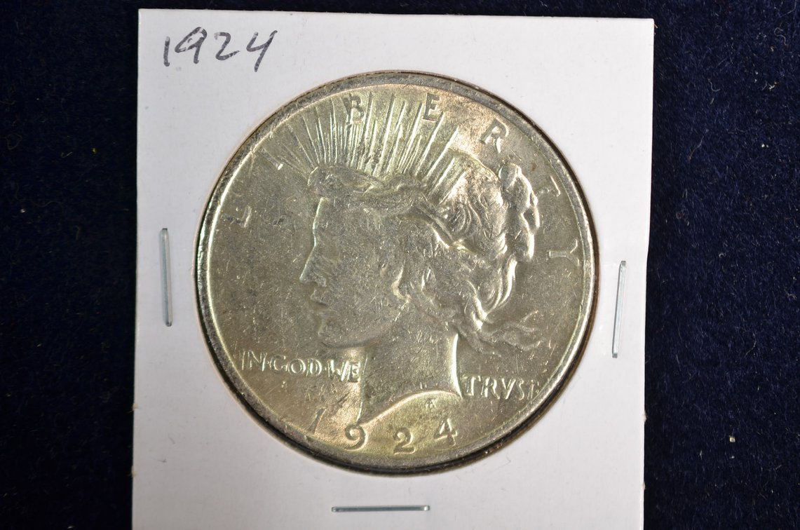 1924 Peace Silver Dollar