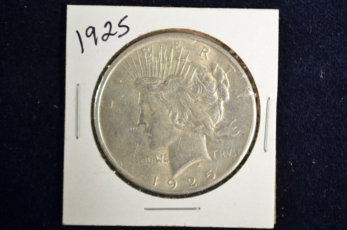 1925 Peace Silver Dollar
