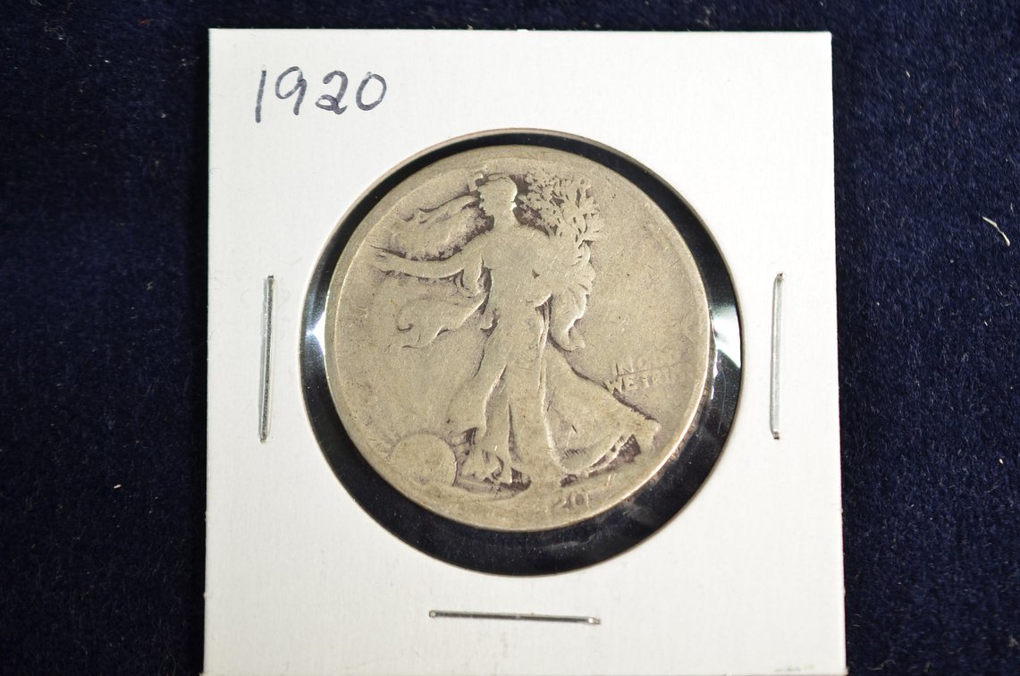 1920 Liberty Walking Half Dollar