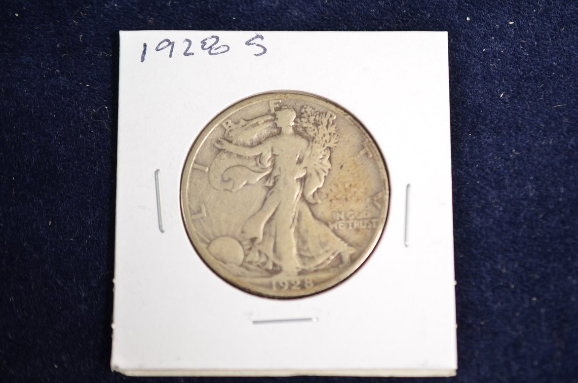 1928-S Liberty Walking Half Dollar