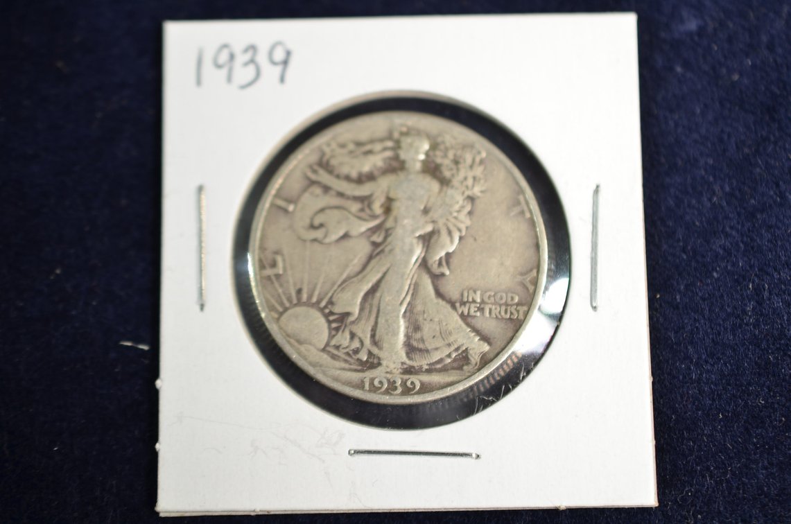 1939 Liberty Walking Half Dollar