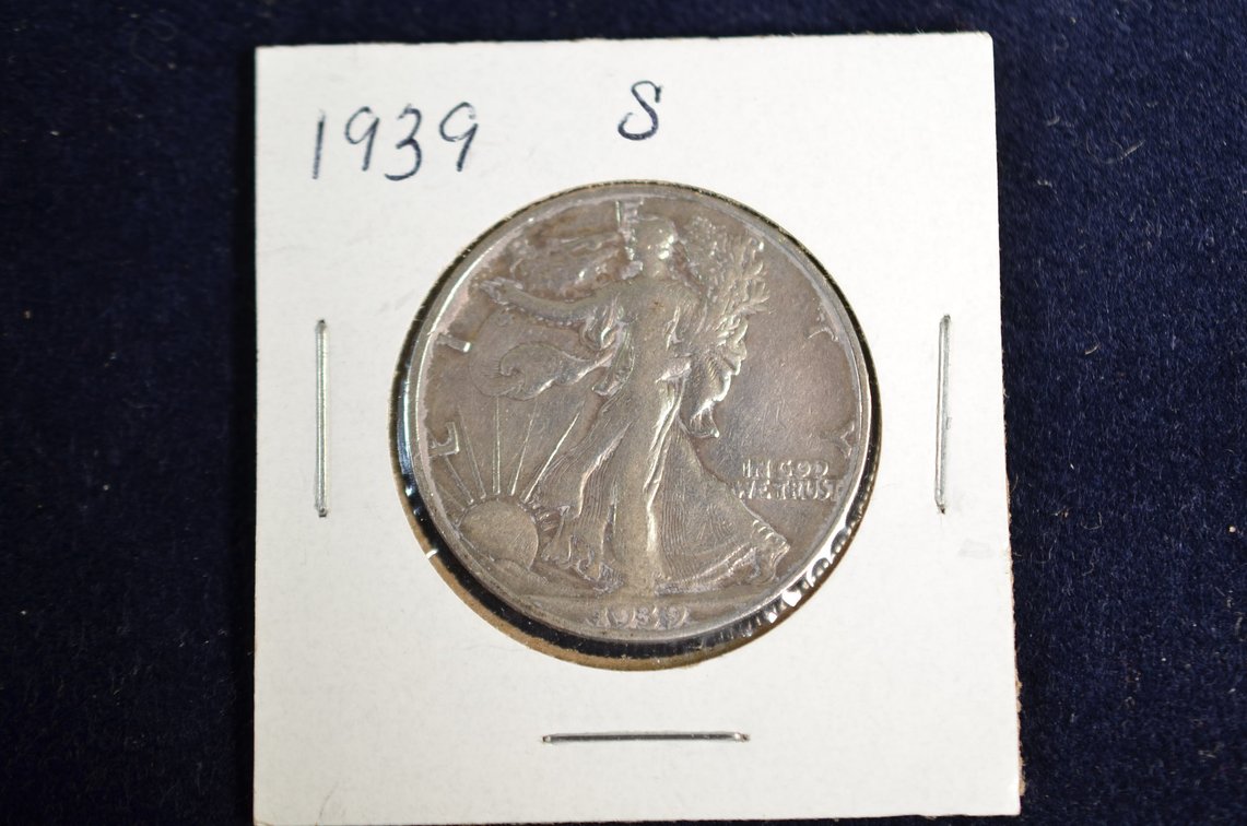1939-S Liberty Walking Half Dollar