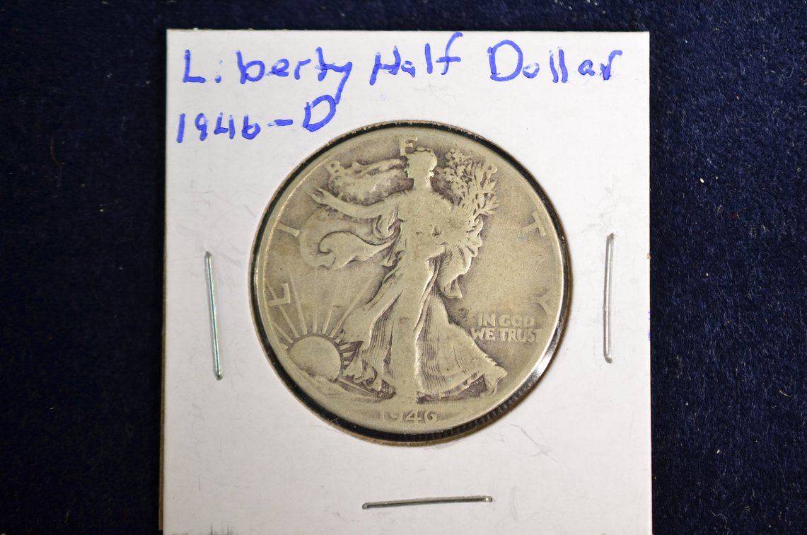1946-D Liberty Walking Half Dollar