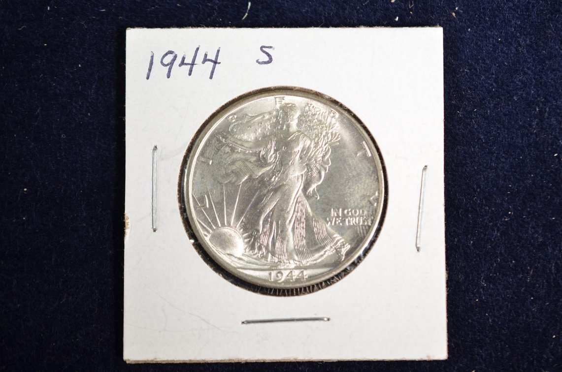 1944-S Liberty Walking Half Dollar