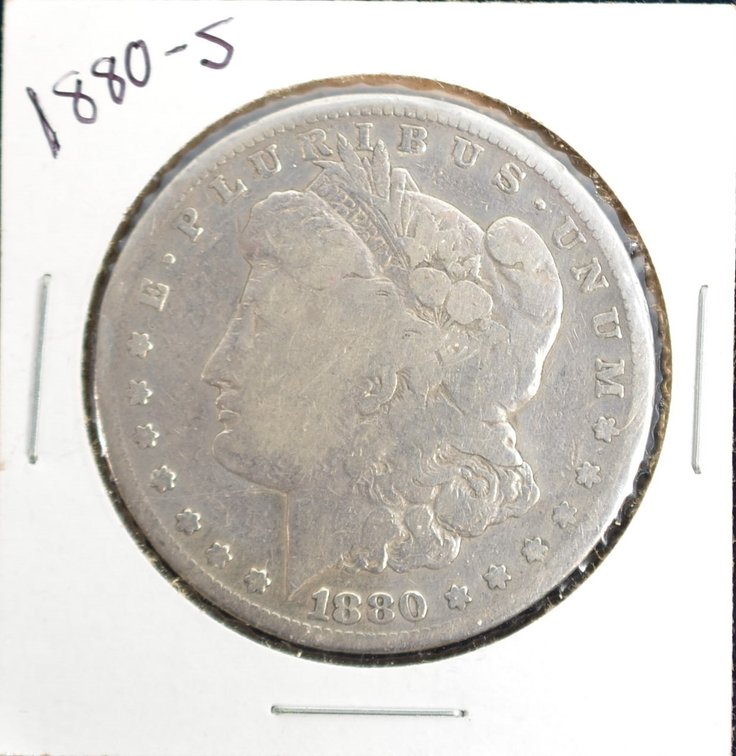 1880S Morgan Silver Dollar