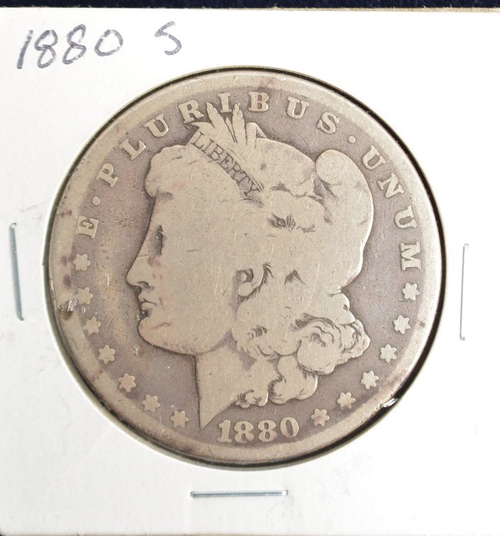 1880S Morgan Silver Dollar