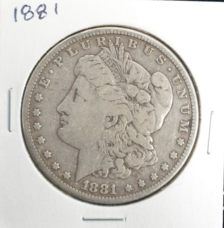 1881 Morgan Silver Dollar