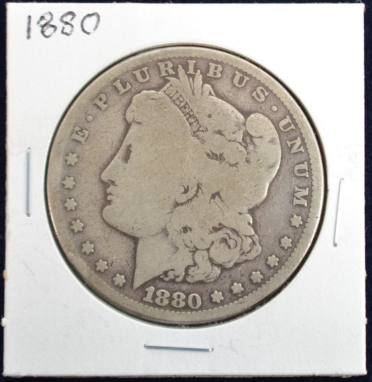 1880 Morgan Silver Dollar