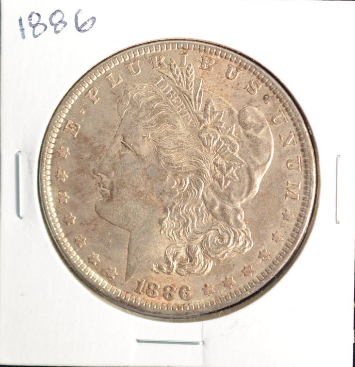 1886 Morgan Silver Dollar