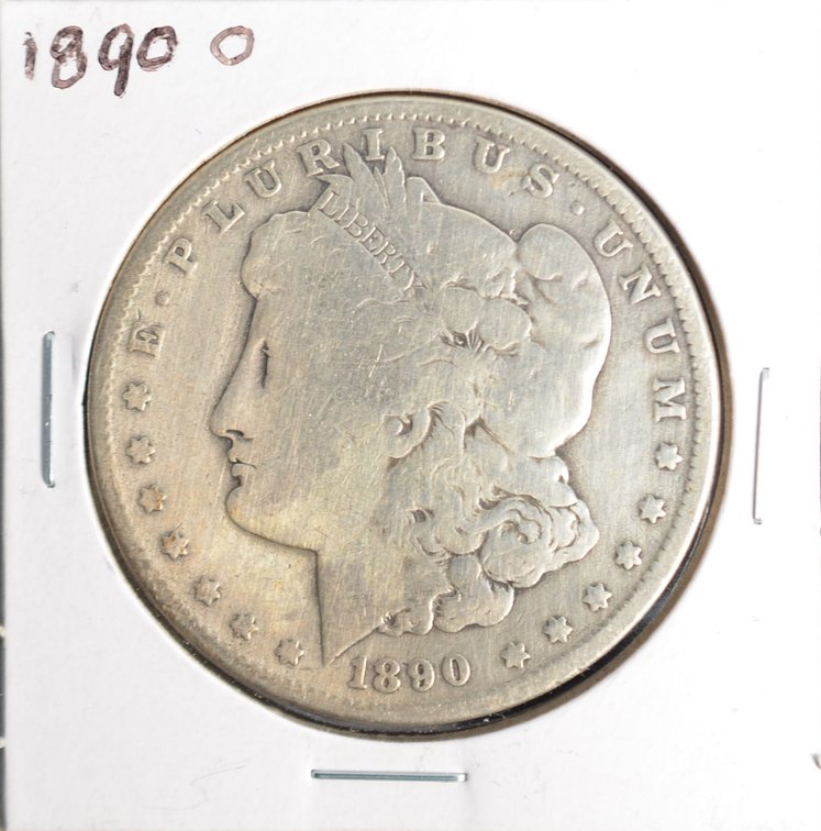 1890O Morgan Silver Dollar