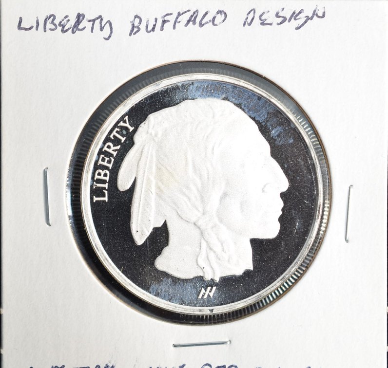 Liberty Buffalo Silver Round