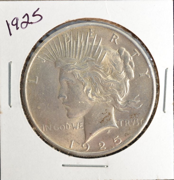 1925 Peace Silver Dollar