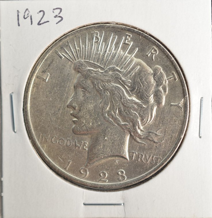 1923 Peace Silver Dollar