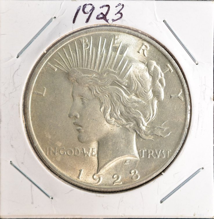 1923 Peace Silver Dollar