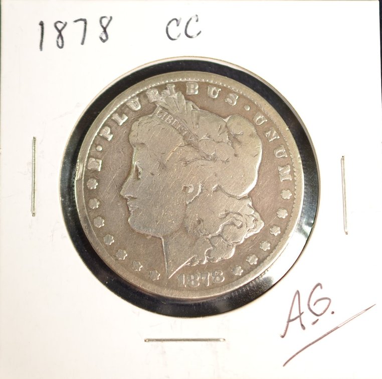 1878CC Morgan Silver Dollar