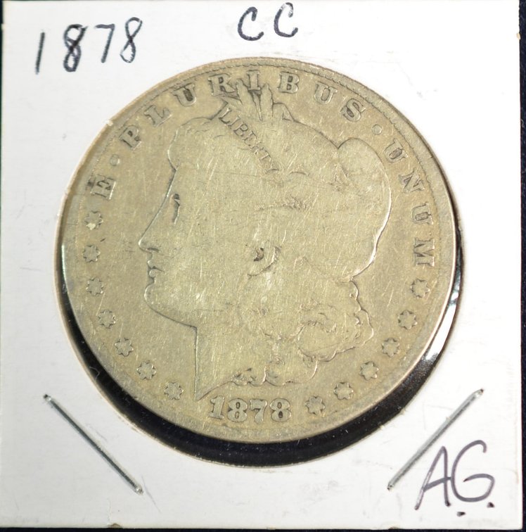 1878CC Morgan Silver Dollar
