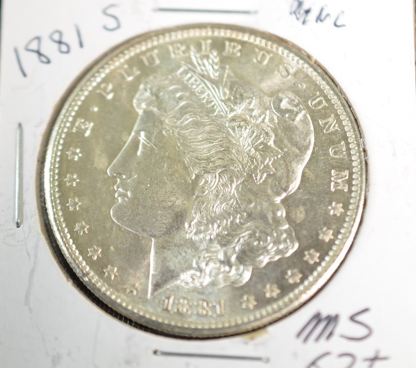1881S Morgan Silver Dollar