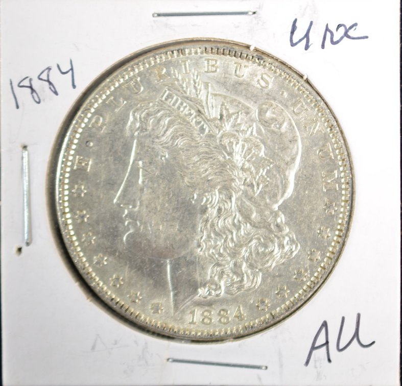 1884 Morgan Silver Dollar
