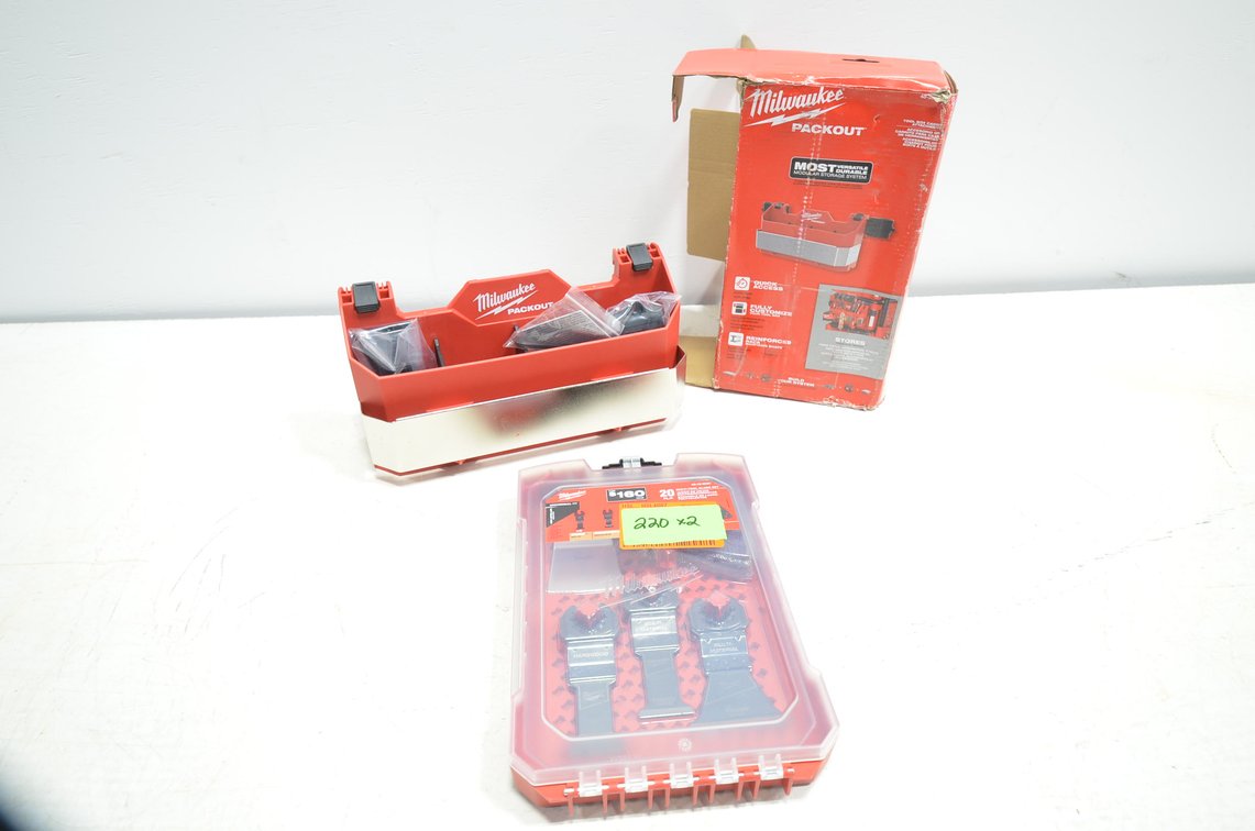 Milwaukee Packout And Multi-Tool Blade Set